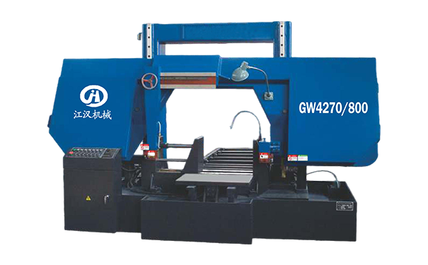 神湾镇GW4270/800双柱龙门卧式带锯床